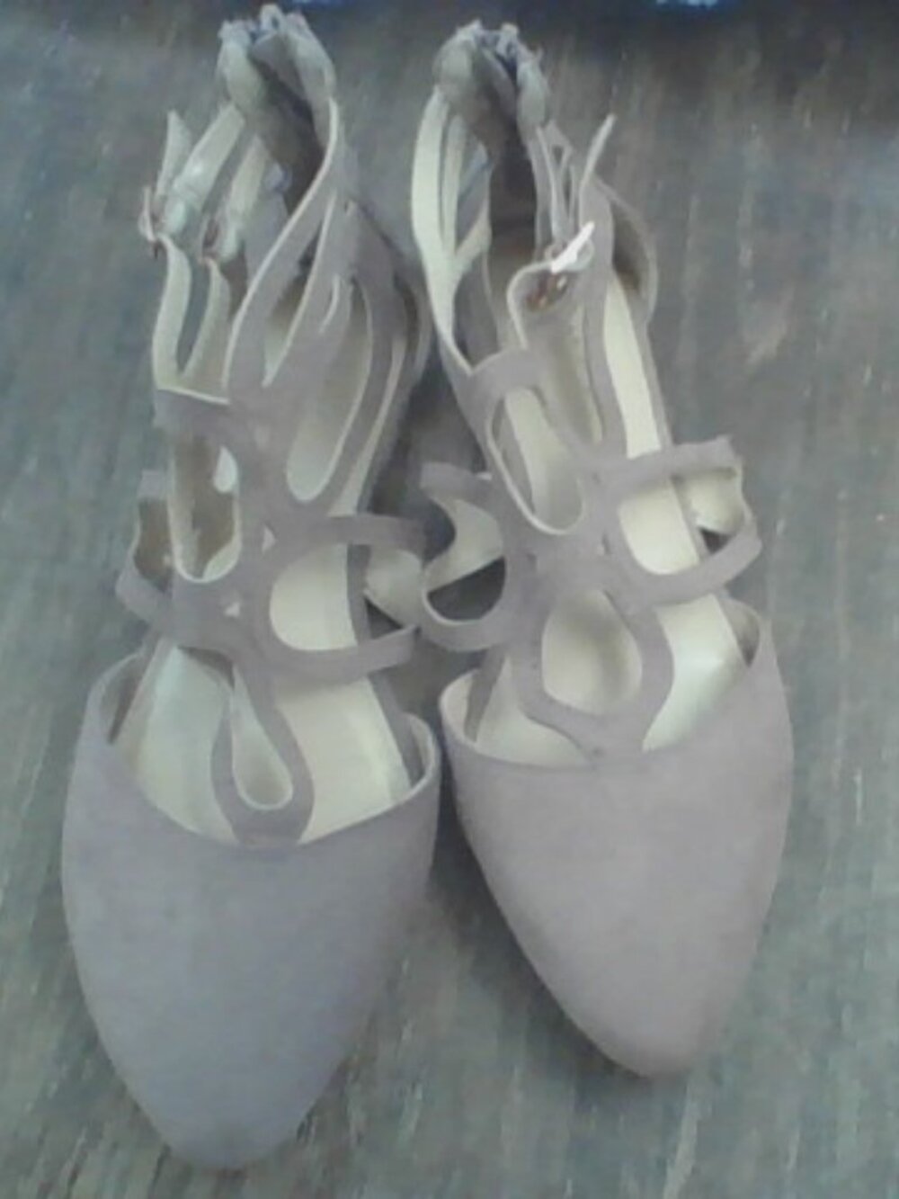 LC Lauren Conrad Faux Suede Pink Flats - Picture 8 of 8